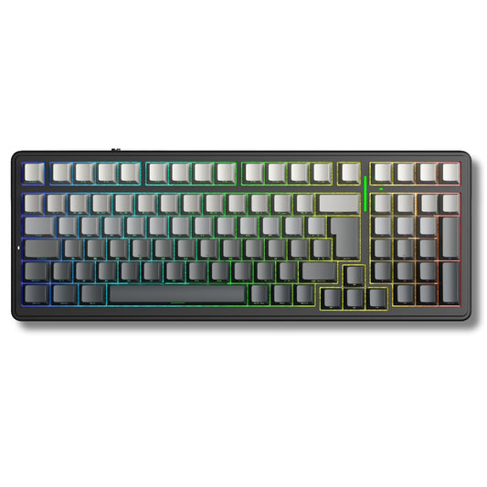 Teclado Mecânico Aula F99 Degrade Sem Fio Abnt2