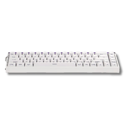 Teclado Magnético Aula Hero68 HE 8k 0.01mm Rapid Trigger Branco Inglês Us
