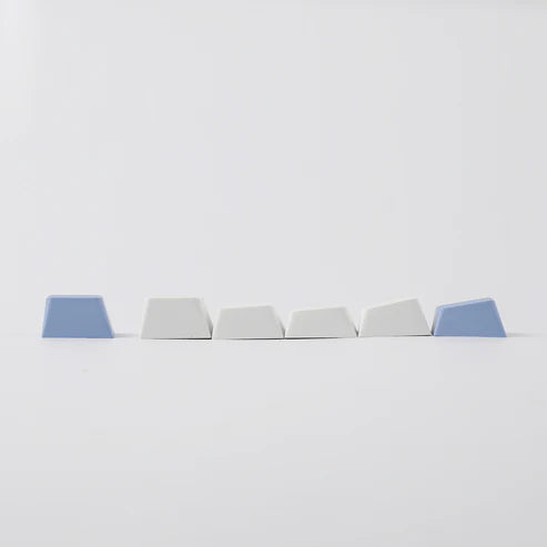 Teclado Mecânico Aula F75 Azul Claro Sem Fio Inglês Us