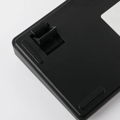 Teclado Mecânico Aula F75 Preto Laranja Sem Fio Abnt2