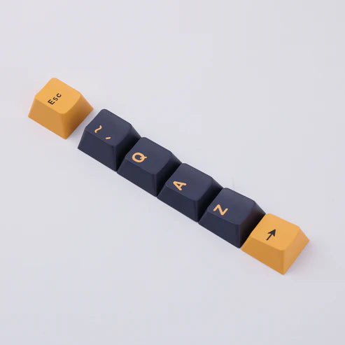 Teclado Mecânico Aula F75 Preto Laranja Sem Fio Abnt2