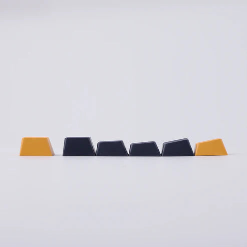 Teclado Mecânico Aula F75 Preto Laranja Sem Fio Abnt2