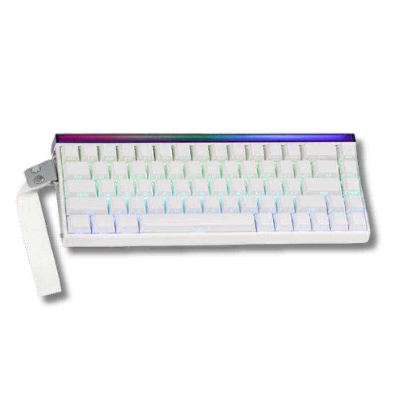Teclado Magnético Aula Hero68 HE 8k 0.01mm Rapid Trigger Branco Inglês Us