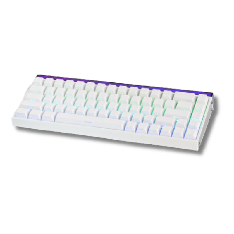 Teclado Magnético Aula Hero68 HE 8k 0.01mm Rapid Trigger Branco Inglês Us