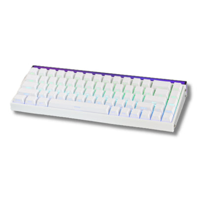 Teclado Magnético Aula Hero68 HE 8k 0.01mm Rapid Trigger Branco Inglês Us