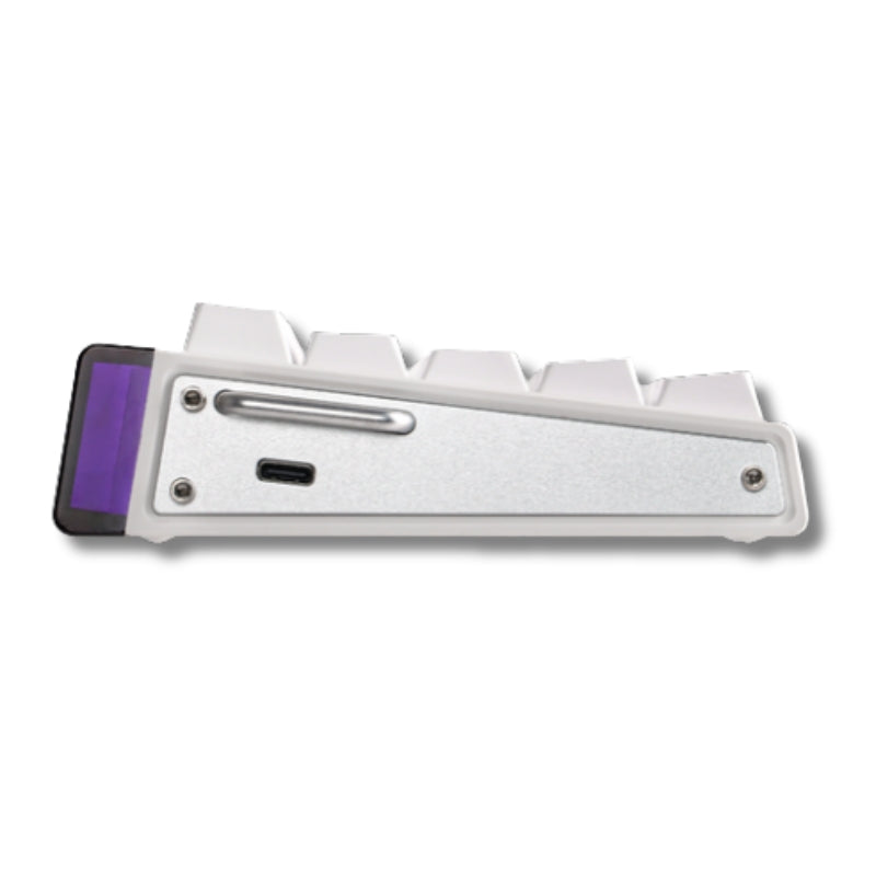 Teclado Magnético Aula Hero68 HE 8k 0.01mm Rapid Trigger Branco Inglês Us