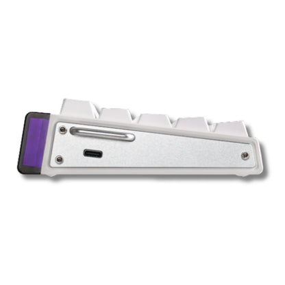 Teclado Magnético Aula Hero68 HE 8k 0.01mm Rapid Trigger Branco Inglês Us
