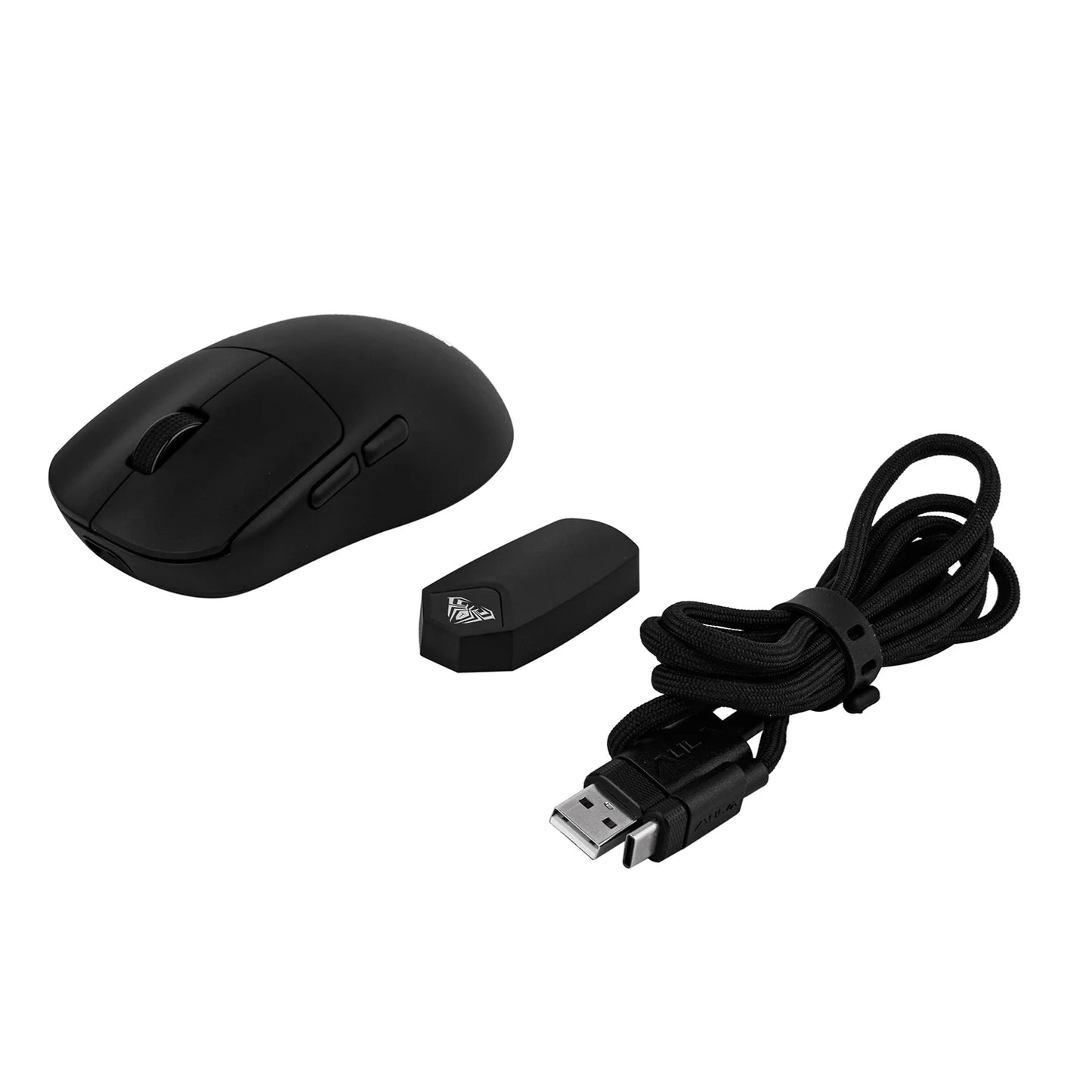 Mouse Gamer Aula SC800 Sem Fio 8k Tri-mode 37g Preto