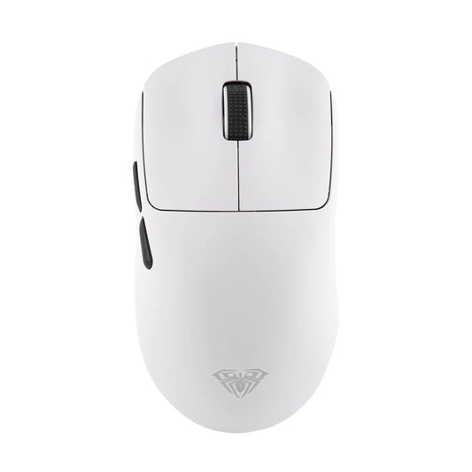 Mouse Gamer Aula SC800 Sem Fio 8k Tri-mode 37g Branco