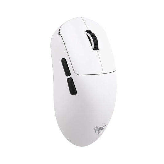 Mouse Gamer Aula SC800 Sem Fio 8k Tri-mode 37g Branco