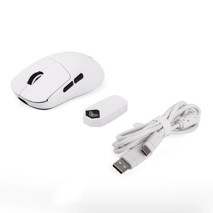 Mouse Gamer Aula SC800 Sem Fio 8k Tri-mode 37g Branco