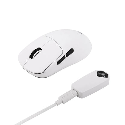 Mouse Gamer Aula SC800 Sem Fio 8k Tri-mode 37g Branco