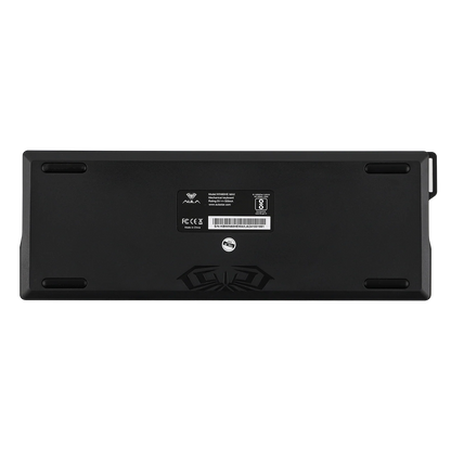 Teclado Magnético Aula Win60he Max Switch Wing Chun Magnetic Vermelho Inglês Us