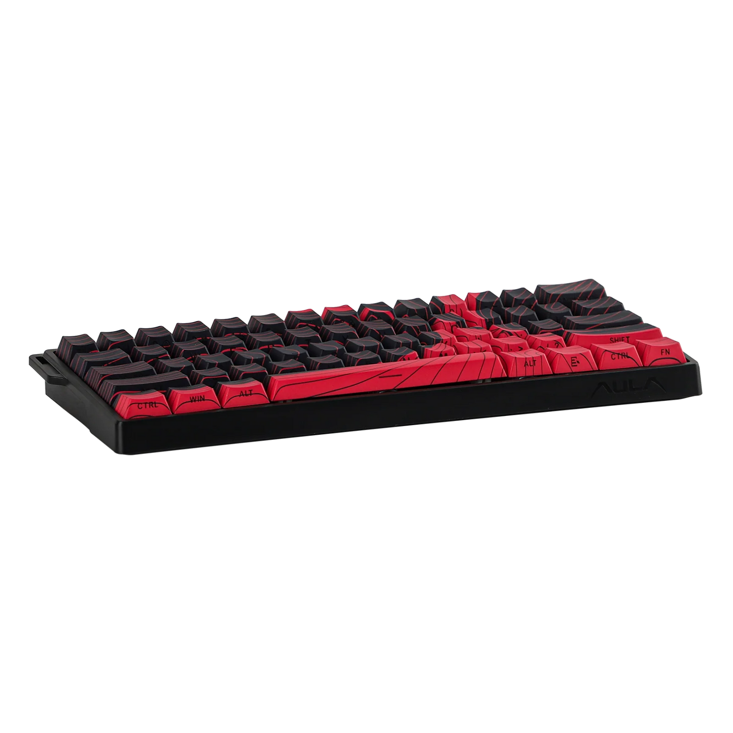 Teclado Magnético Aula Win60he Max Switch Wing Chun Magnetic Vermelho Inglês Us