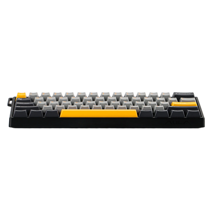 Teclado Magnético Aula Win60he Switch Wing Chun Magnetic Preto Amarelo Inglês Us