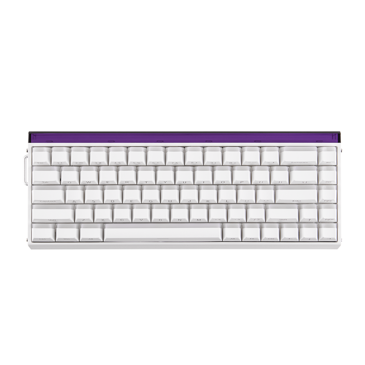 Teclado Magnético Aula Hero68 HE 8k 0.01mm Rapid Trigger Branco LightHouse Inglês Us