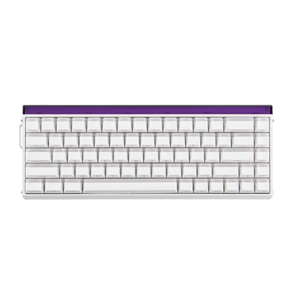 Teclado Magnético Aula Hero68 HE 8k 0.01mm Rapid Trigger Branco LightHouse Inglês Us