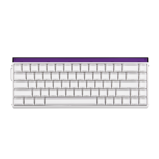 Teclado Magnético Aula Hero68 HE 8k 0.01mm Rapid Trigger Branco LightHouse Inglês Us