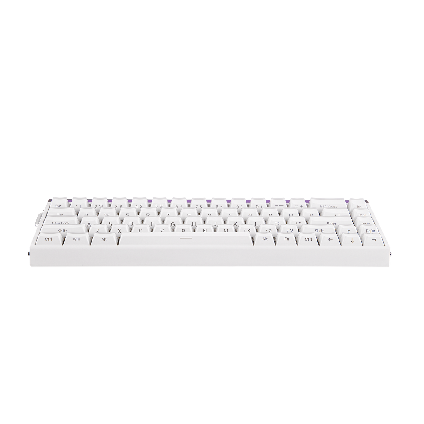 Teclado Magnético Aula Hero68 HE 8k 0.01mm Rapid Trigger Branco LightHouse Inglês Us