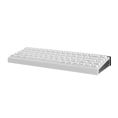 Teclado Magnético Aula Hero68 HE 8k 0.01mm Rapid Trigger Branco LightHouse Inglês Us