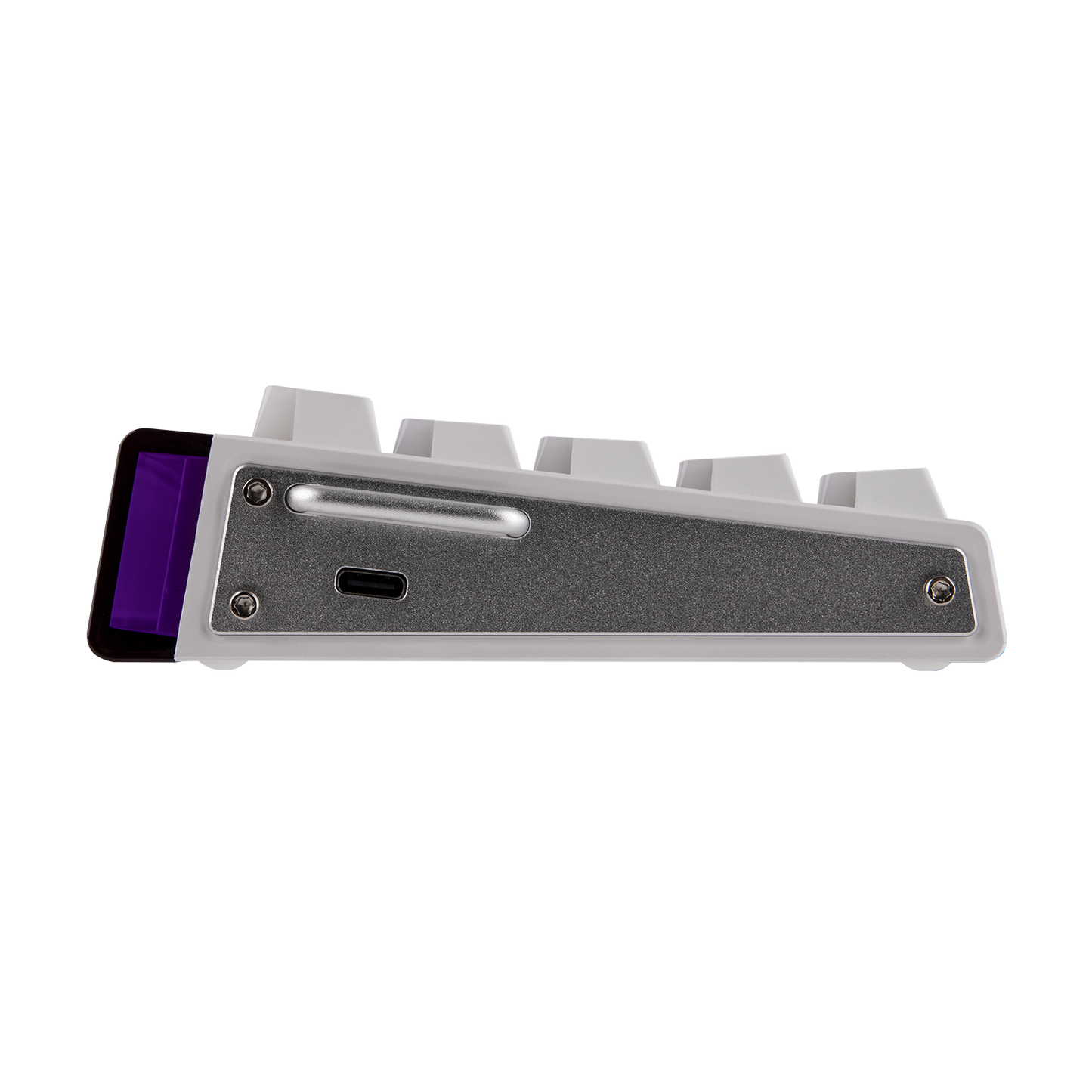 Teclado Magnético Aula Hero68 HE 8k 0.01mm Rapid Trigger Branco LightHouse Inglês Us