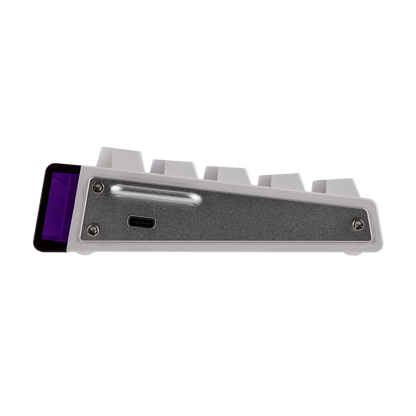 Teclado Magnético Aula Hero68 HE 8k 0.01mm Rapid Trigger Branco LightHouse Inglês Us