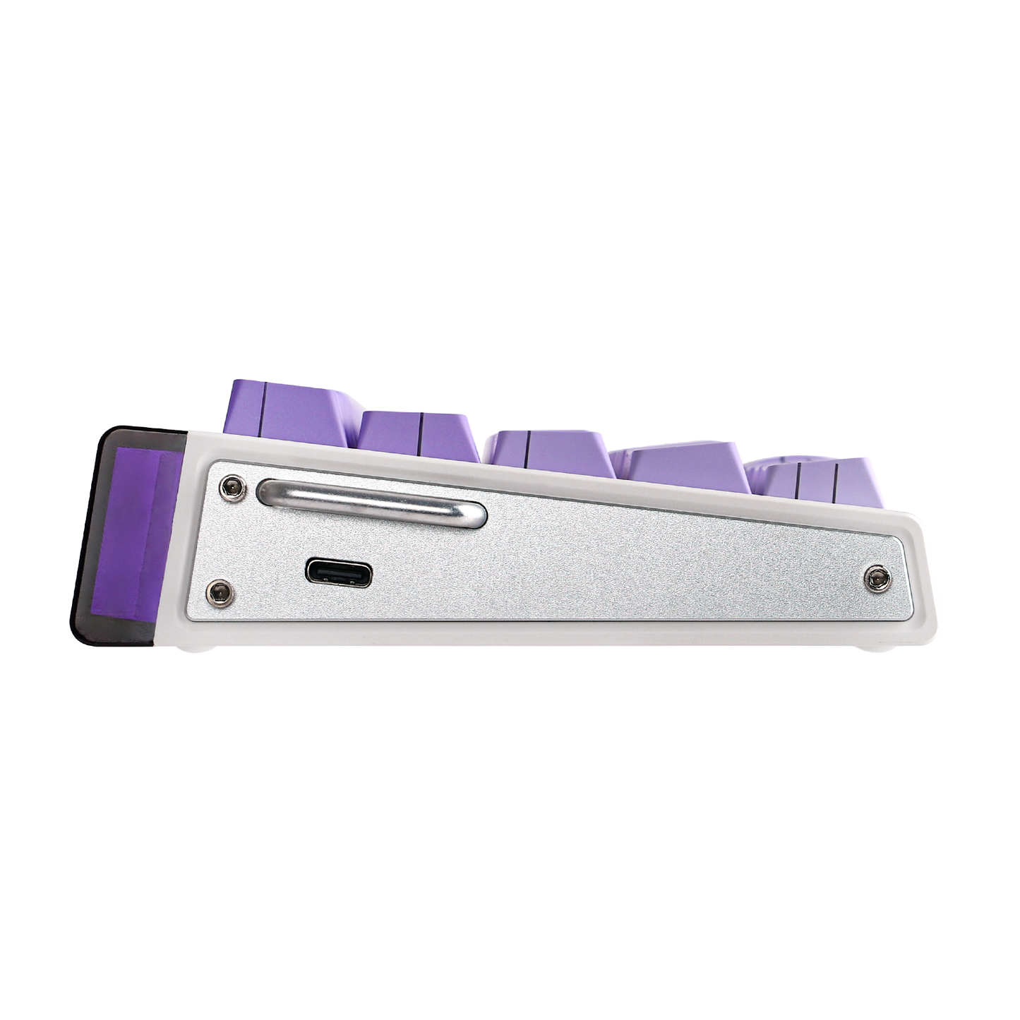 Teclado Magnético Aula Hero68 HE 8k 0.01mm Rapid Trigger Roxo Inglês Us