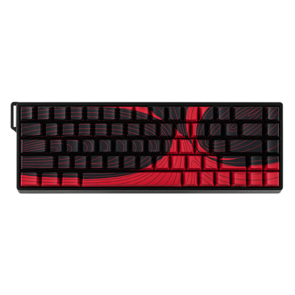 Teclado Magnético Aula Win68he Max Hall Effect Switch Wing Chun Magnetic Vermelho Inglês Us