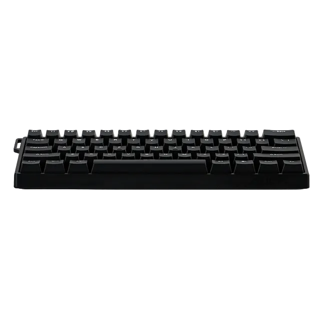 Teclado Magnético Aula Win60he Idioma Inglês Us Switch Gray Wood Magnetic Preto