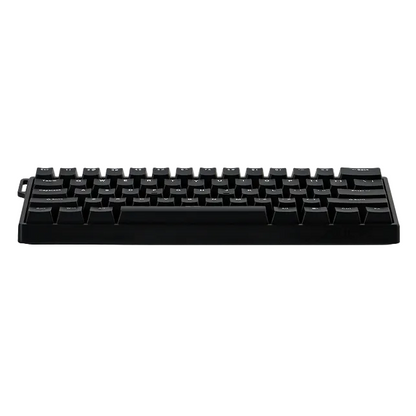 Teclado Magnético Aula Win60he Idioma Inglês Us Switch Gray Wood Magnetic Preto