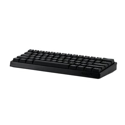 Teclado Magnético Aula Win60he Idioma Inglês Us Switch Gray Wood Magnetic Preto