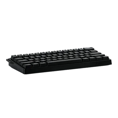 Teclado Magnético Aula Win60he Idioma Inglês Us Switch Gray Wood Magnetic Preto