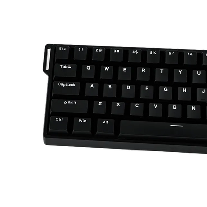 Teclado Magnético Aula Win60he Idioma Inglês Us Switch Gray Wood Magnetic Preto